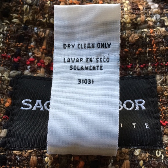 Sag Harbor zip front size 8 petite jacket/blazer - Picture 5 of 9